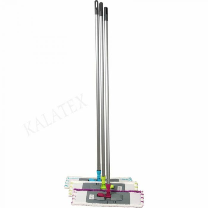 bodenwischer-mikrofaser~3 Microfaser-Bodenwischer mit Klapphalter und Stiel – Bild 2
