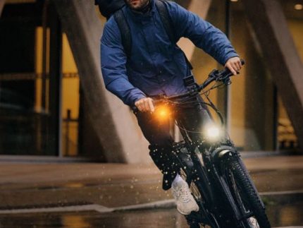 Fahrrad Blinker BUSCH + MÜLLER E-Blinker Turntec 10-48 Volt | StVZO Made in Germany