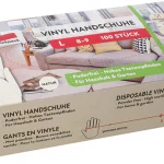 Einweghandschuhe Vinyl 100er Größe L extra dünn